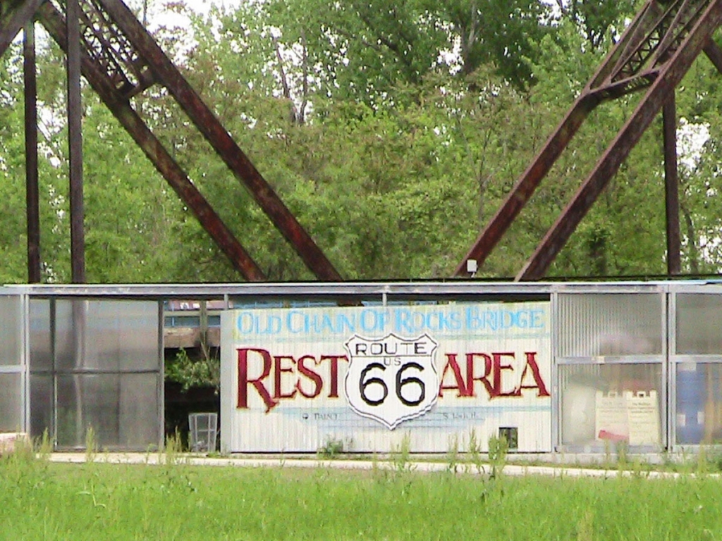 Madison Illinois-route-66-Old Chain of Rocks Bridge