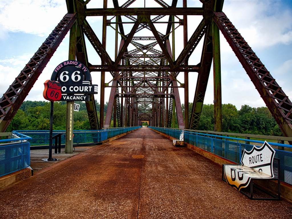 Madison Illinois-route-66-Old Chain of Rocks Bridge
